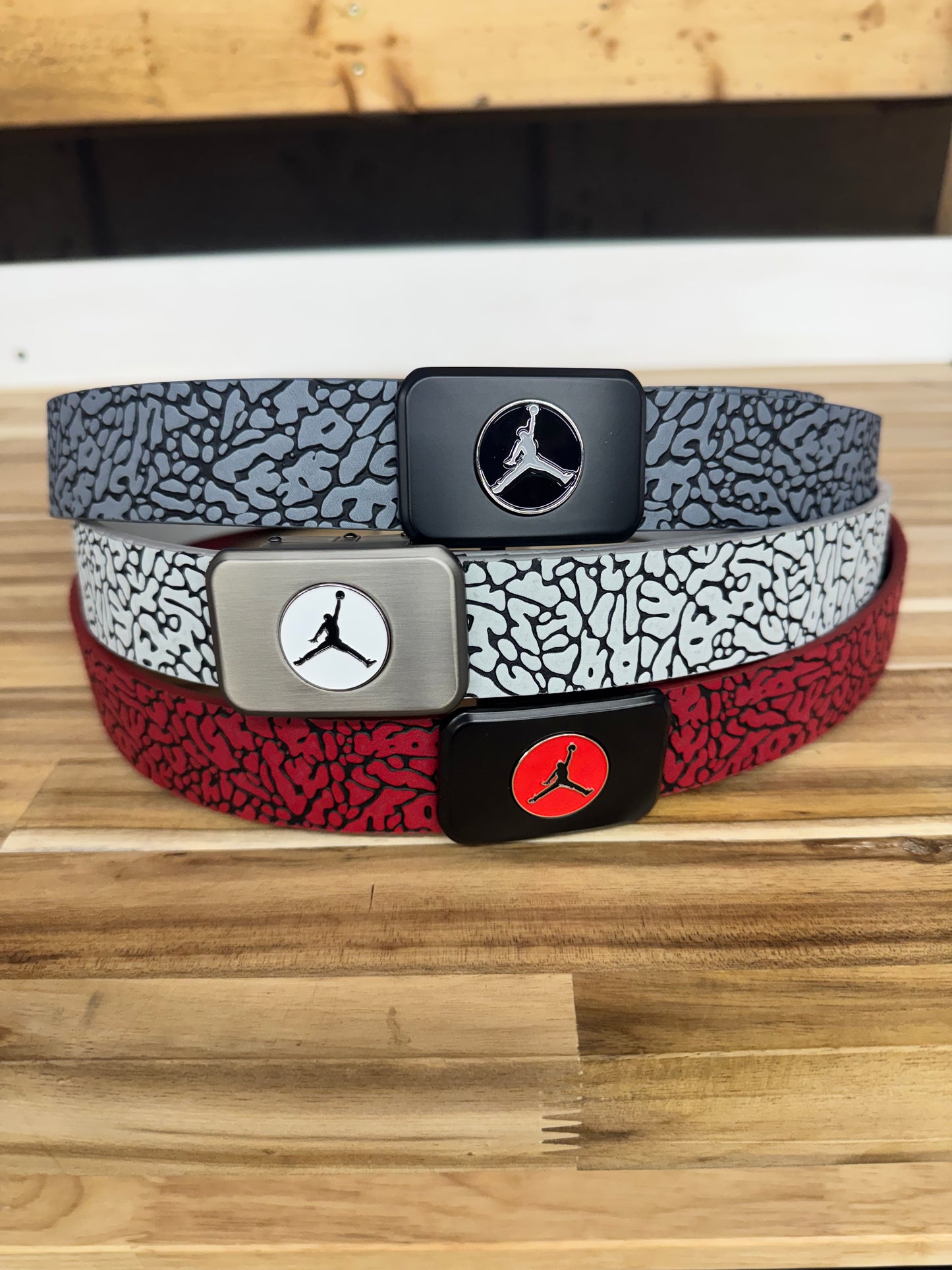 Air Jordan Elephant Print Textured Adjustable Belt Ball Marker by Flight Golf