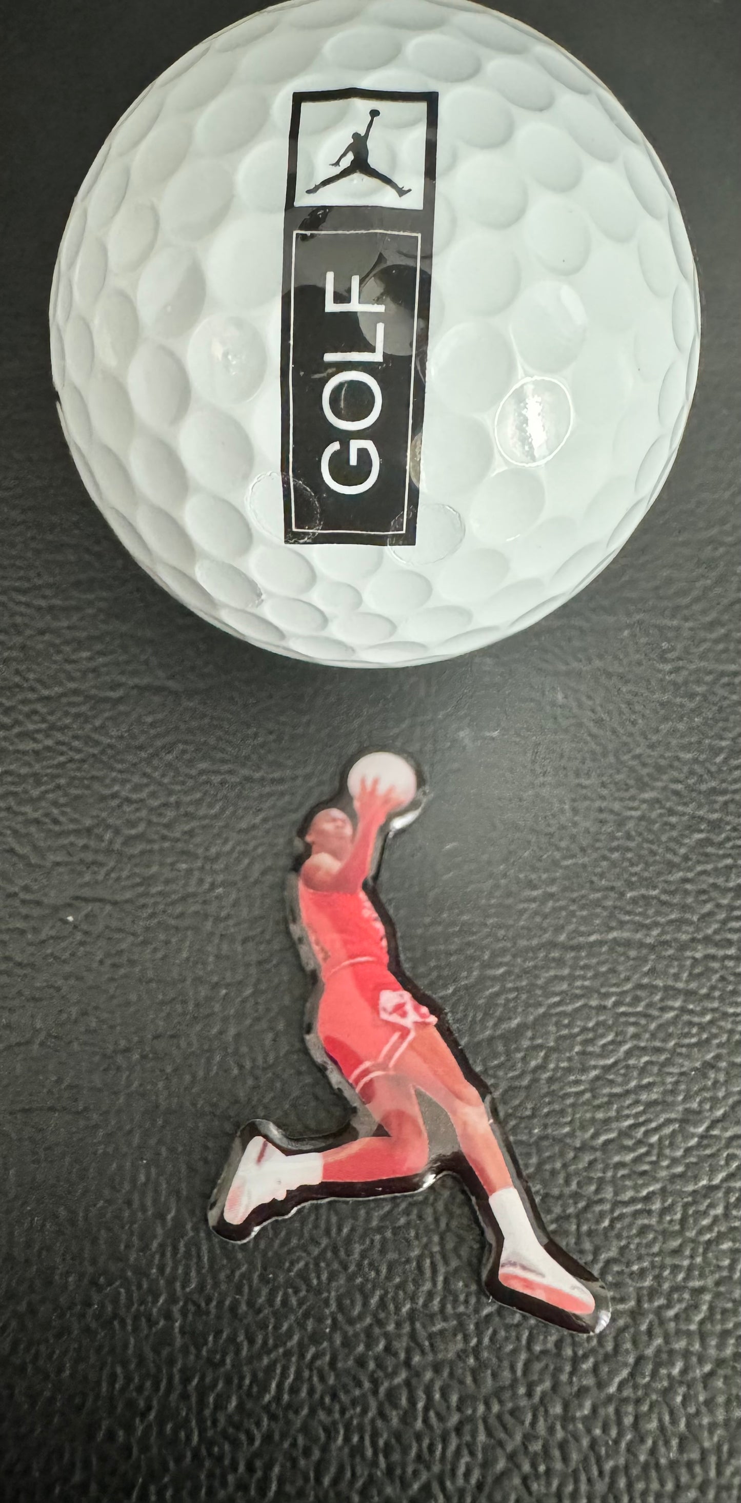 Air Jordan Flight Golf Ball Marker 1.5 Inch with Clip