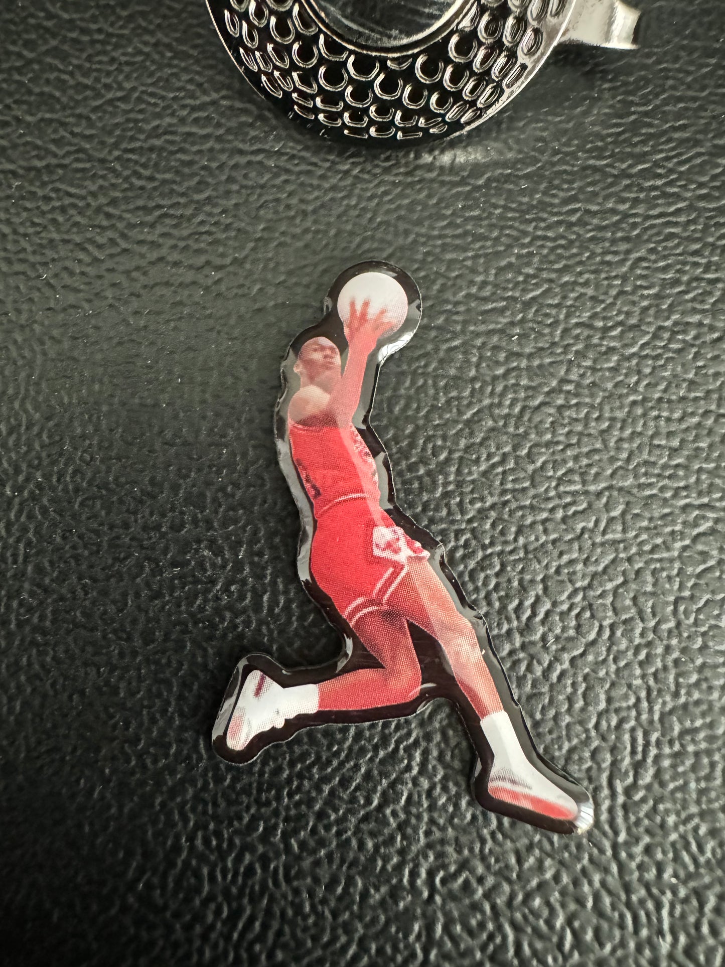 Air Jordan Flight Golf Ball Marker 1.5 Inch with Clip
