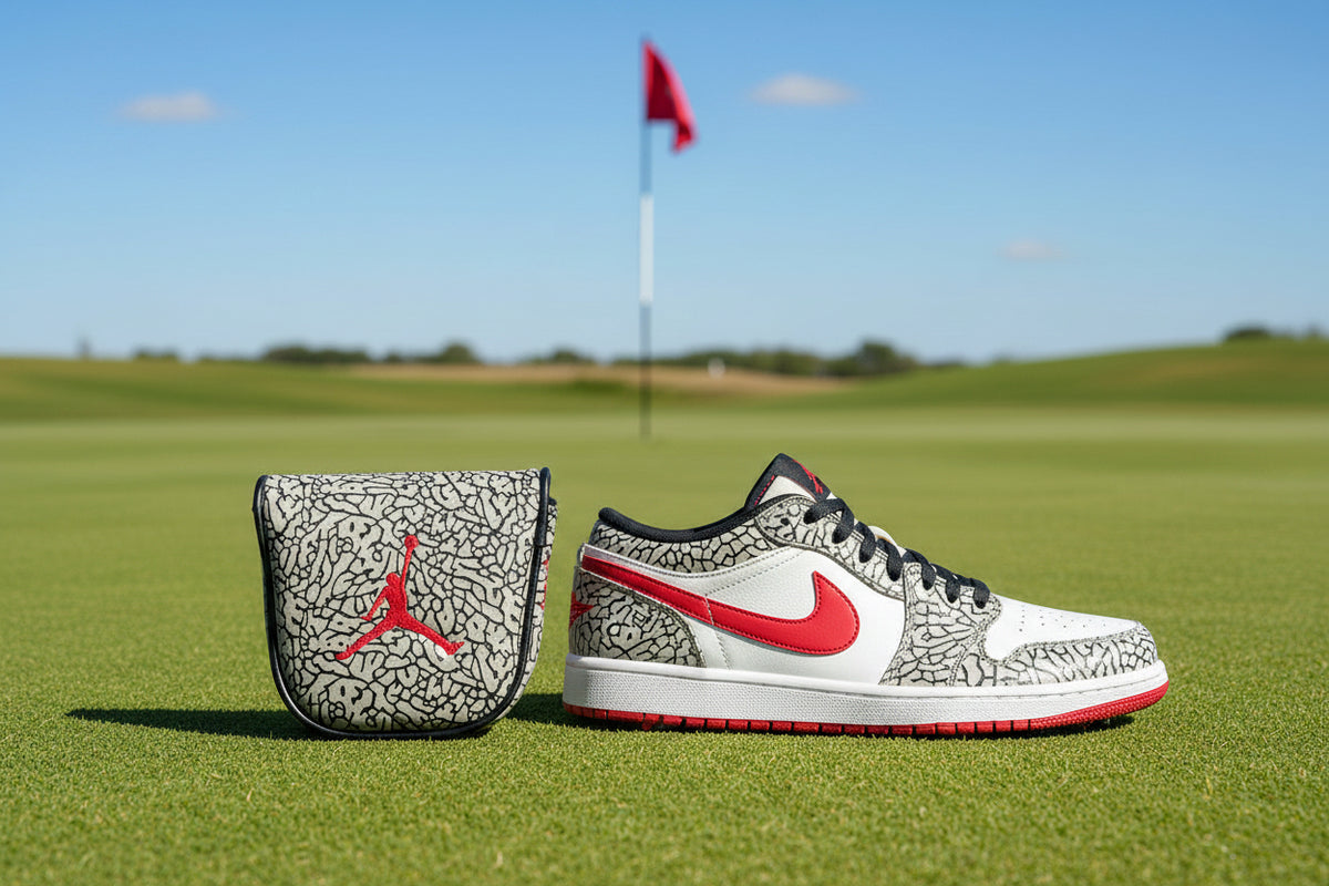 Lab VZN.1i Putter Cover Air Jordan Textured Elephant Print Handmade