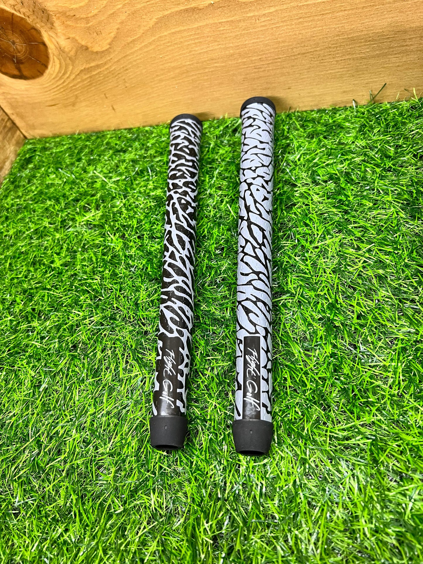 Jordan elephant print black golf Iron grip Leather (1)