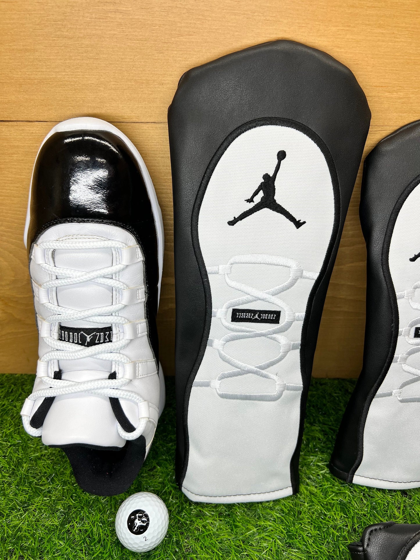Air Jordan Golf Head Cover Concord 11 Leather