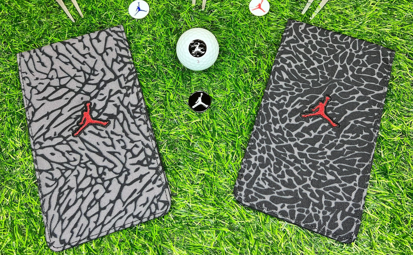 Air Jordan Yardage Book Waterproof Canvas Hand made Upcycled