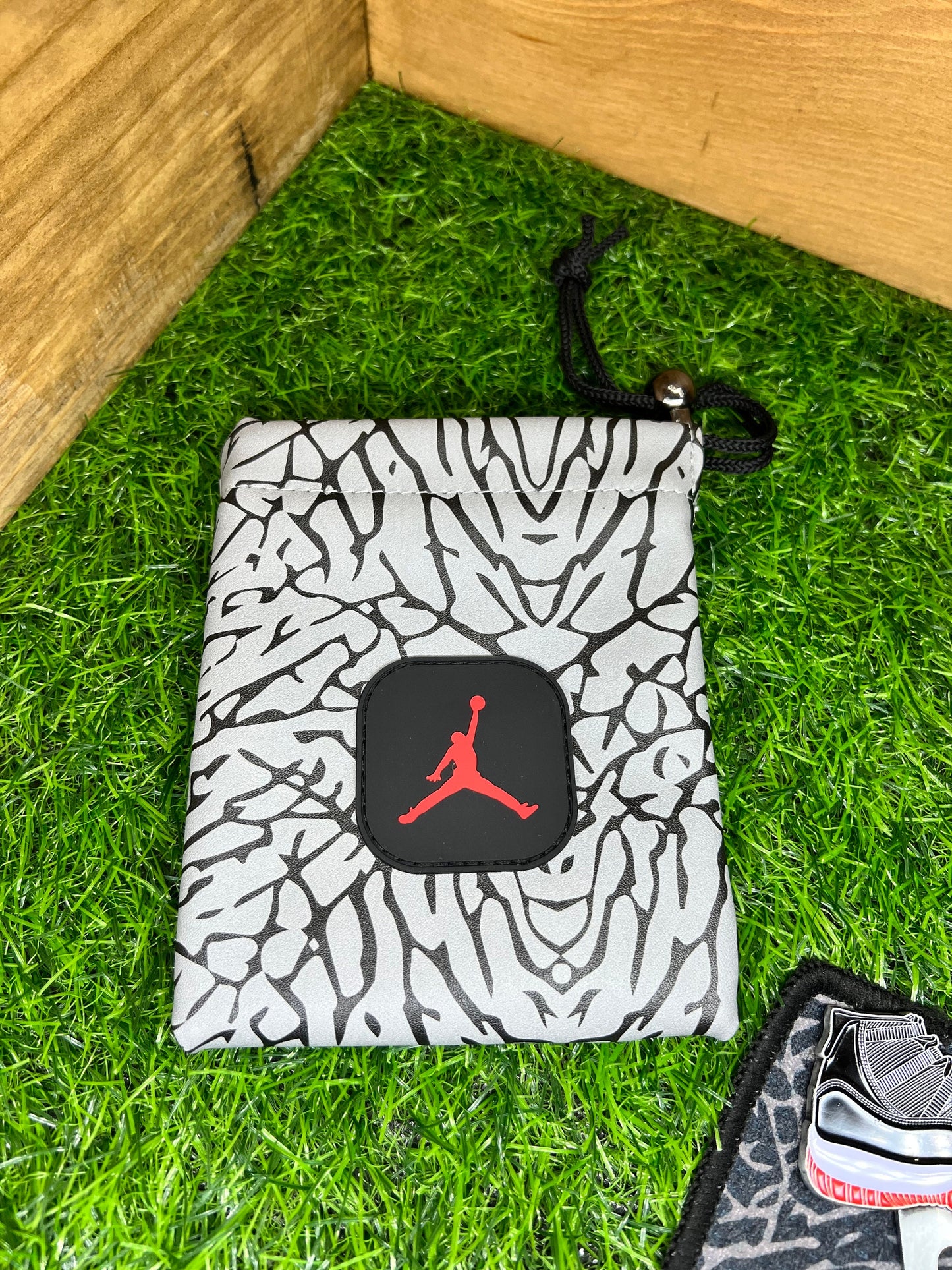 Jordan Golf Ball Bag Leather Hand Made