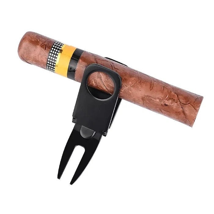 Cigar Divot tool with ball marker