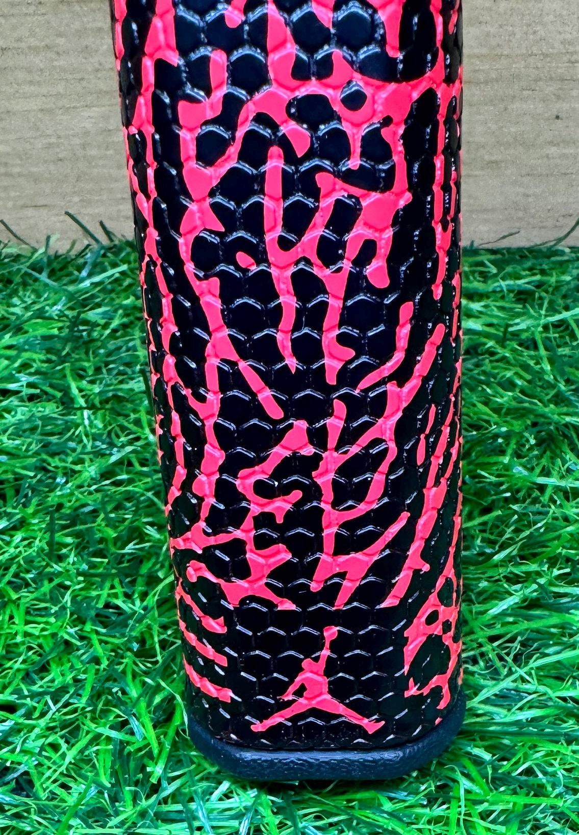 Jordan Putter Grip Elephant Print Super Stroker 2.0 & 3.0 Red and Black