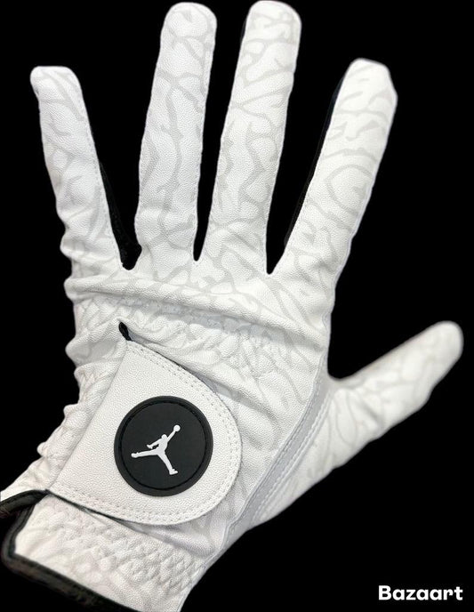 Jordan Golf Glove Elephant print White & Grey Left Hand Only