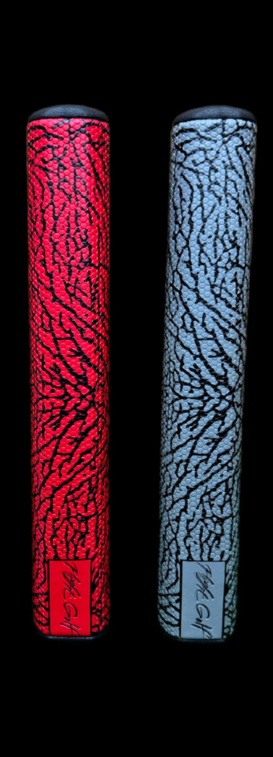 Jordan Elephant print Putter grip 5.0 Jumbo Super Stroker by Flight Golf