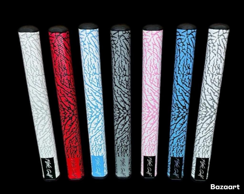 Jordan Elephant Print Putter grip 2.0 Super Stroker by Flight Golf