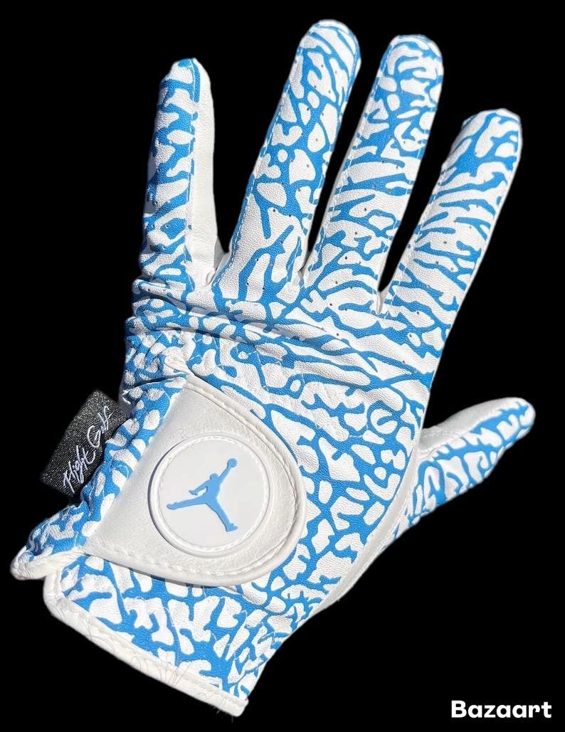 Jordan Golf Glove North Carolina Elephant print Left Hand Only