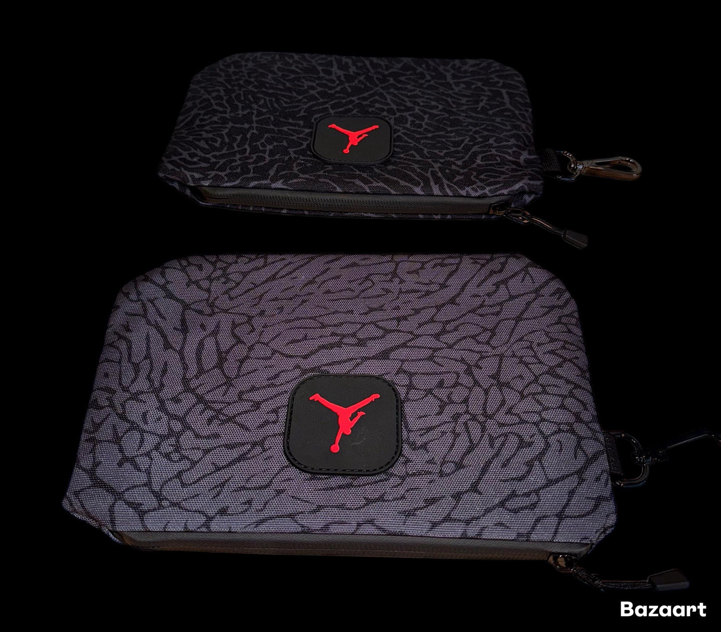 Jordan Waterproof Canvas Accessories Bag 9”x6” Hand Made