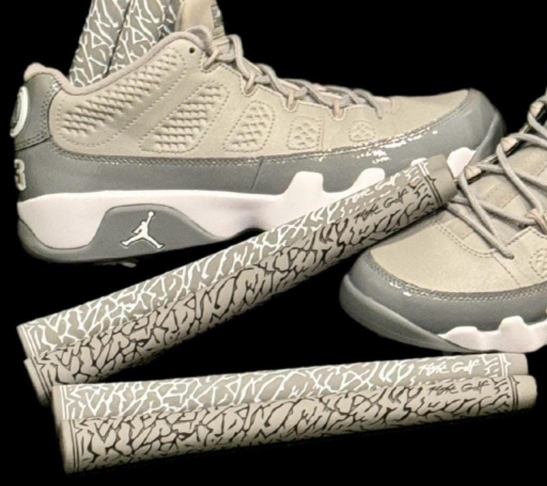 Air Jordan Golf Grips Elephant Print Soft Rubber Tour Velvet MID SIZE by Flight Golf