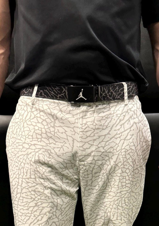 Jordan White Elephant print golf shorts Flight Golf 9" Inseam