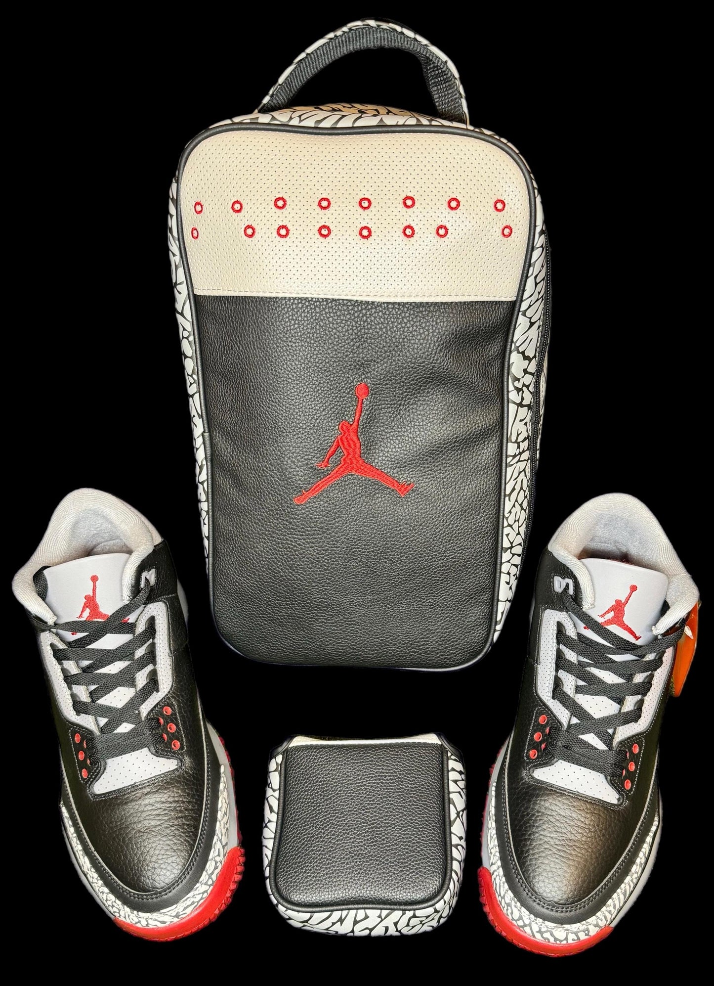 Air Jordan Mallet Putter Cover Magnetic Handmade Elephant print III's