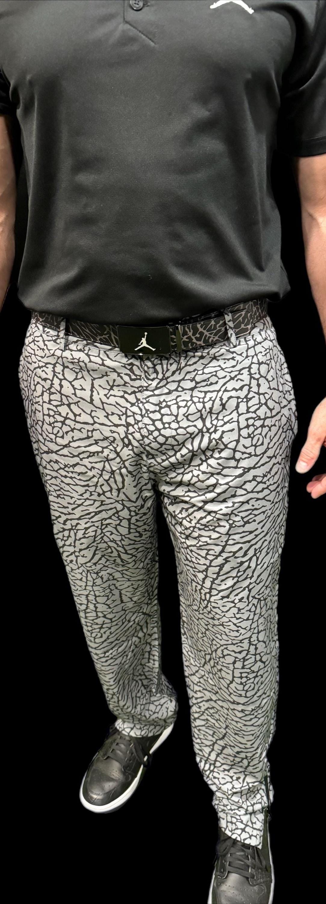 Jordan golf Joggers Elephant print Grey