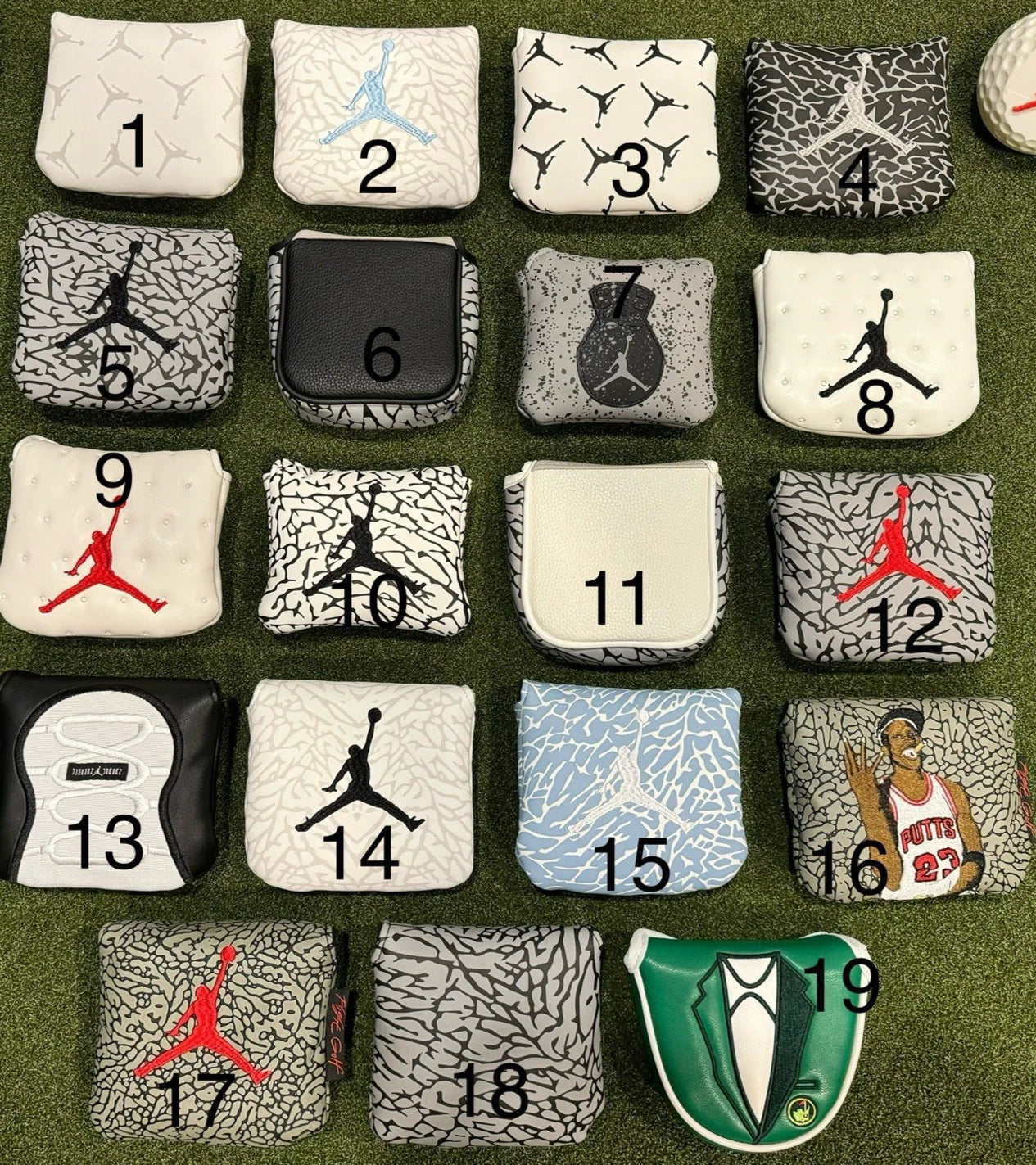 Jordan Mallet Magnetic Putter Cover