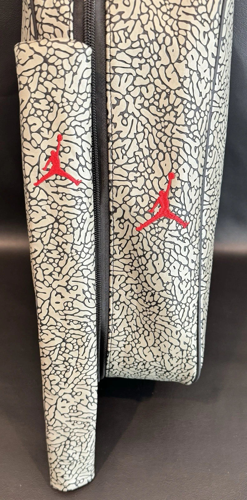 Air Jordan Golf Head Cover Raised Elephant Print Cement Grey