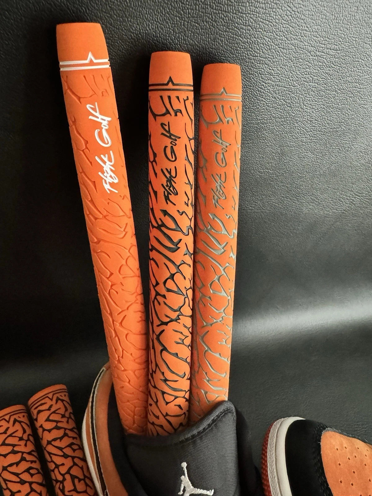 Air Jordan inspired Golf Grips Elephant Print Soft Rubber Tour Velvet MID SIZE by Flight Golf