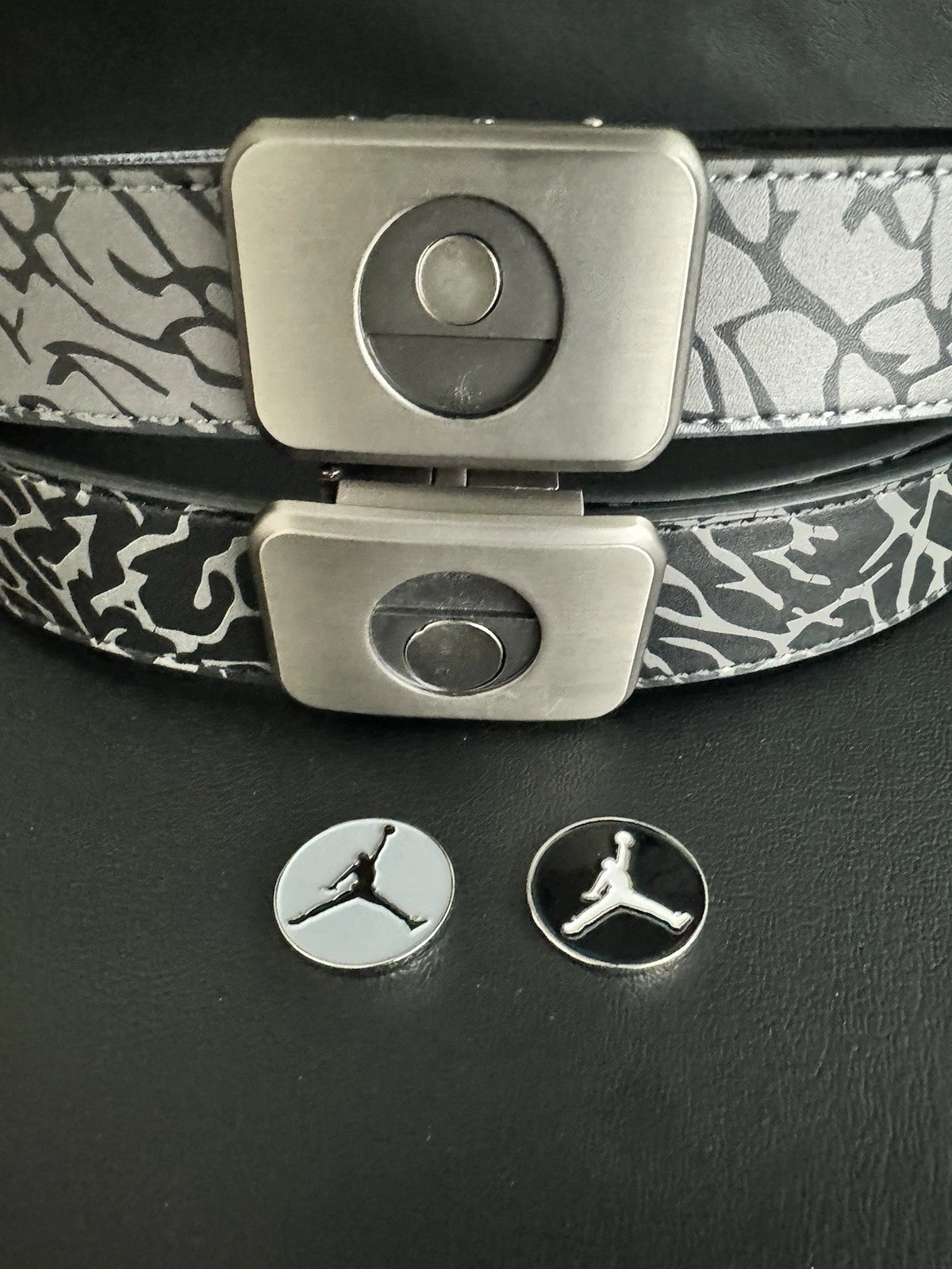 Air Jordan Elephant Print Adjustable Belt Ball Marker by Flight Golf