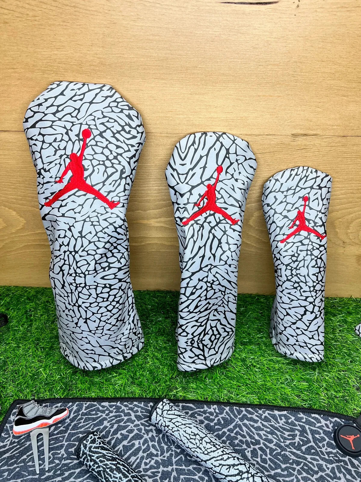 Air Jordan Golf Head Cover Cement Grey