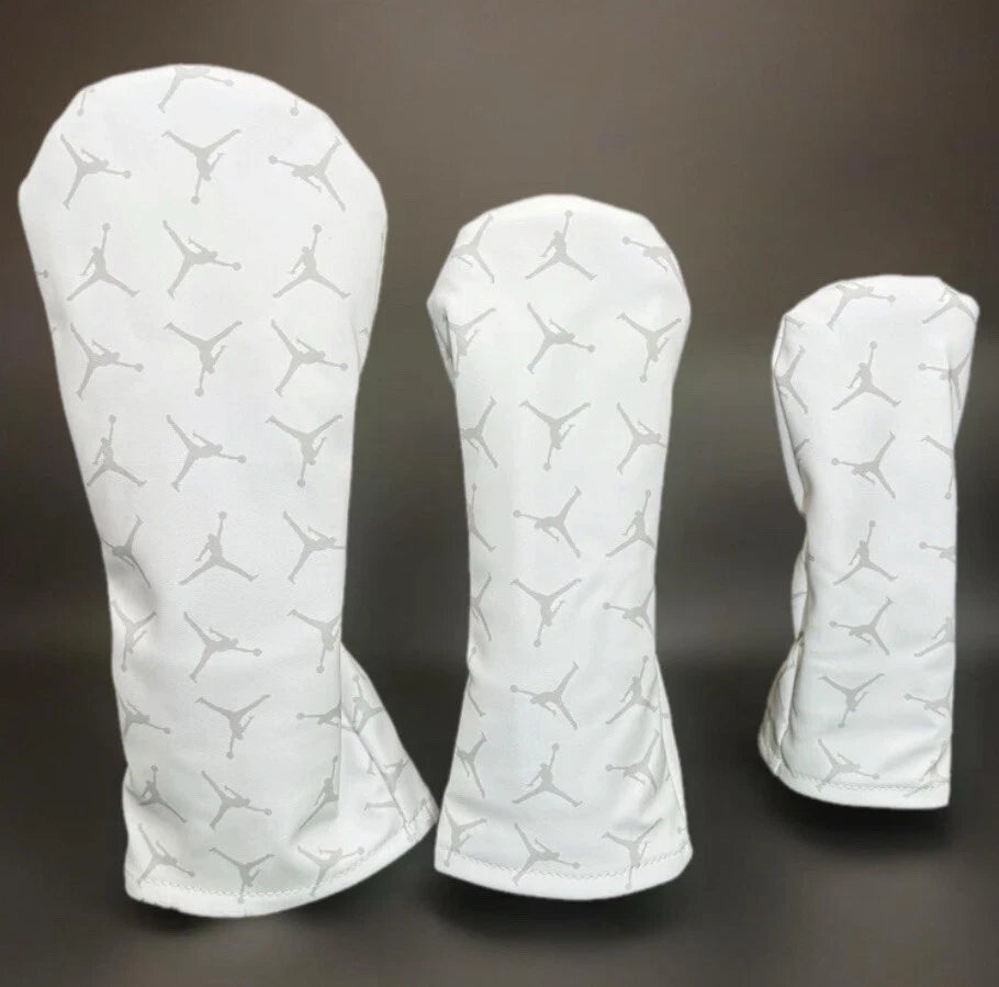 Air Jordan Golf Head Cover White/Grey Jumpman's