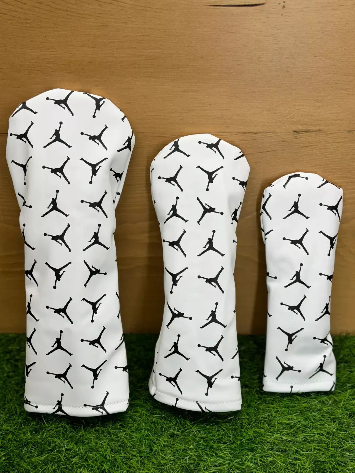 Air Jordan Golf Head Cover White/Black Jumpman's