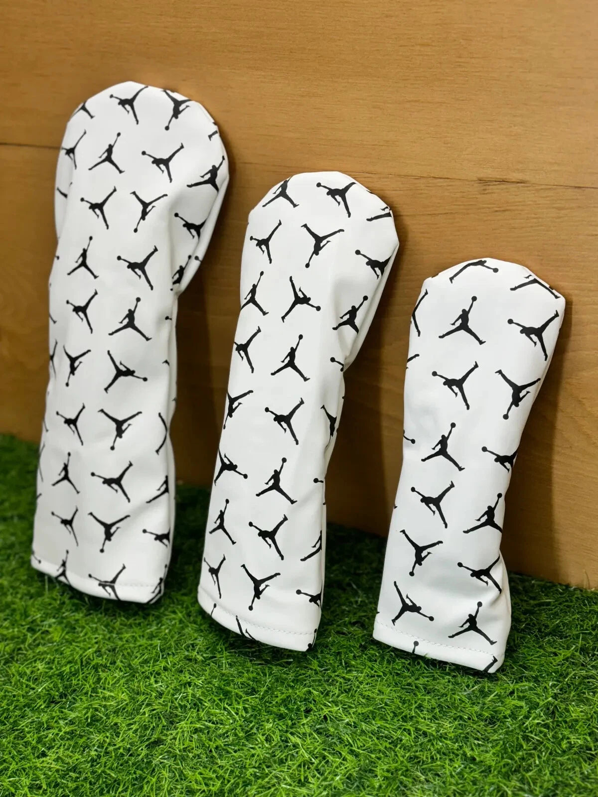 Air Jordan Golf Head Cover White/Black Jumpman's