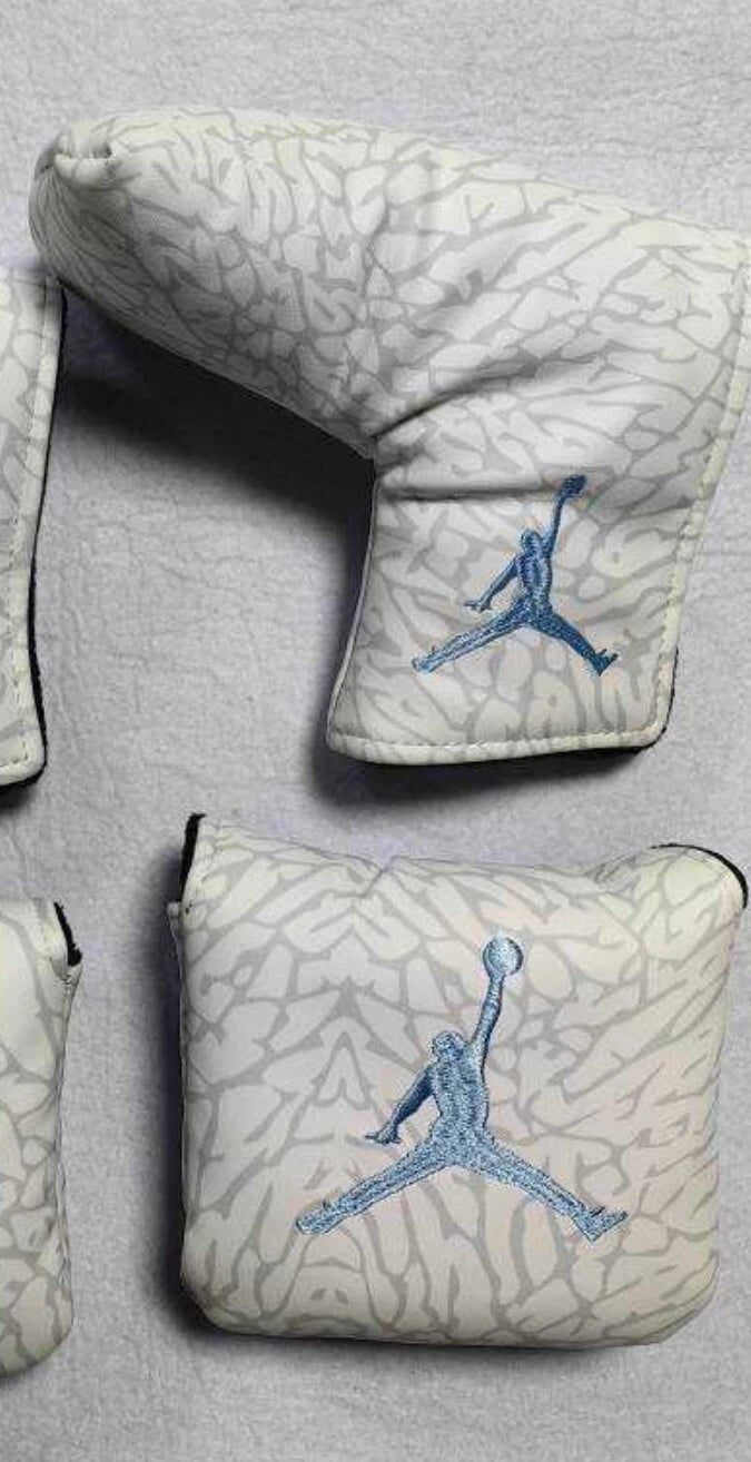 Air Jordan Golf Head Cover White/Grey/UNC Blue