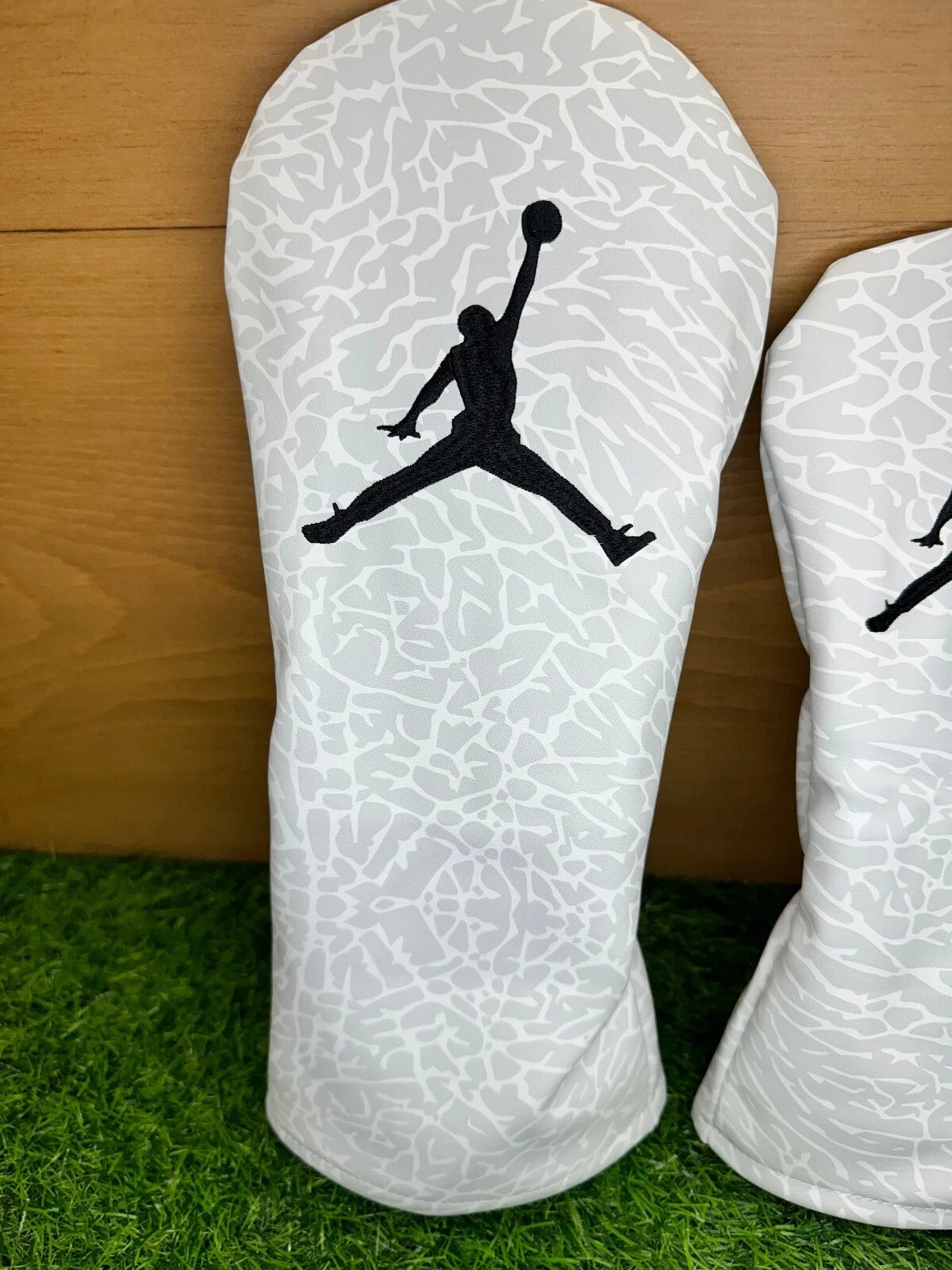 Air Jordan Golf Head Cover Grey/White Elephant Print