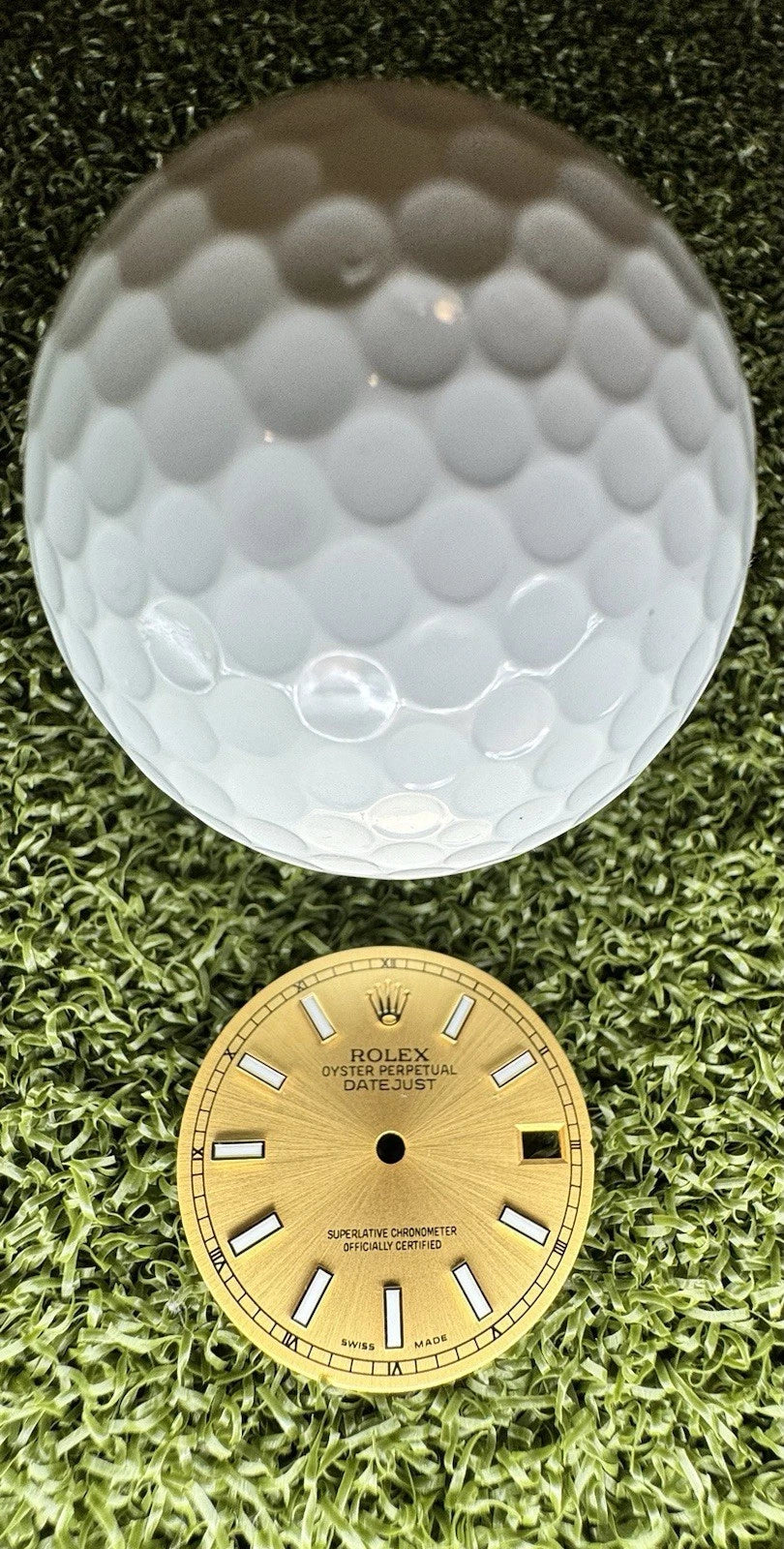 Rolex Golf Ball Marker Date Just