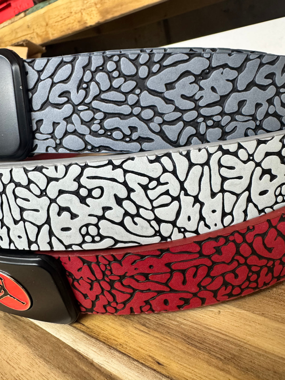 Air Jordan Elephant Print Textured Adjustable Belt Ball Marker by Flight Golf