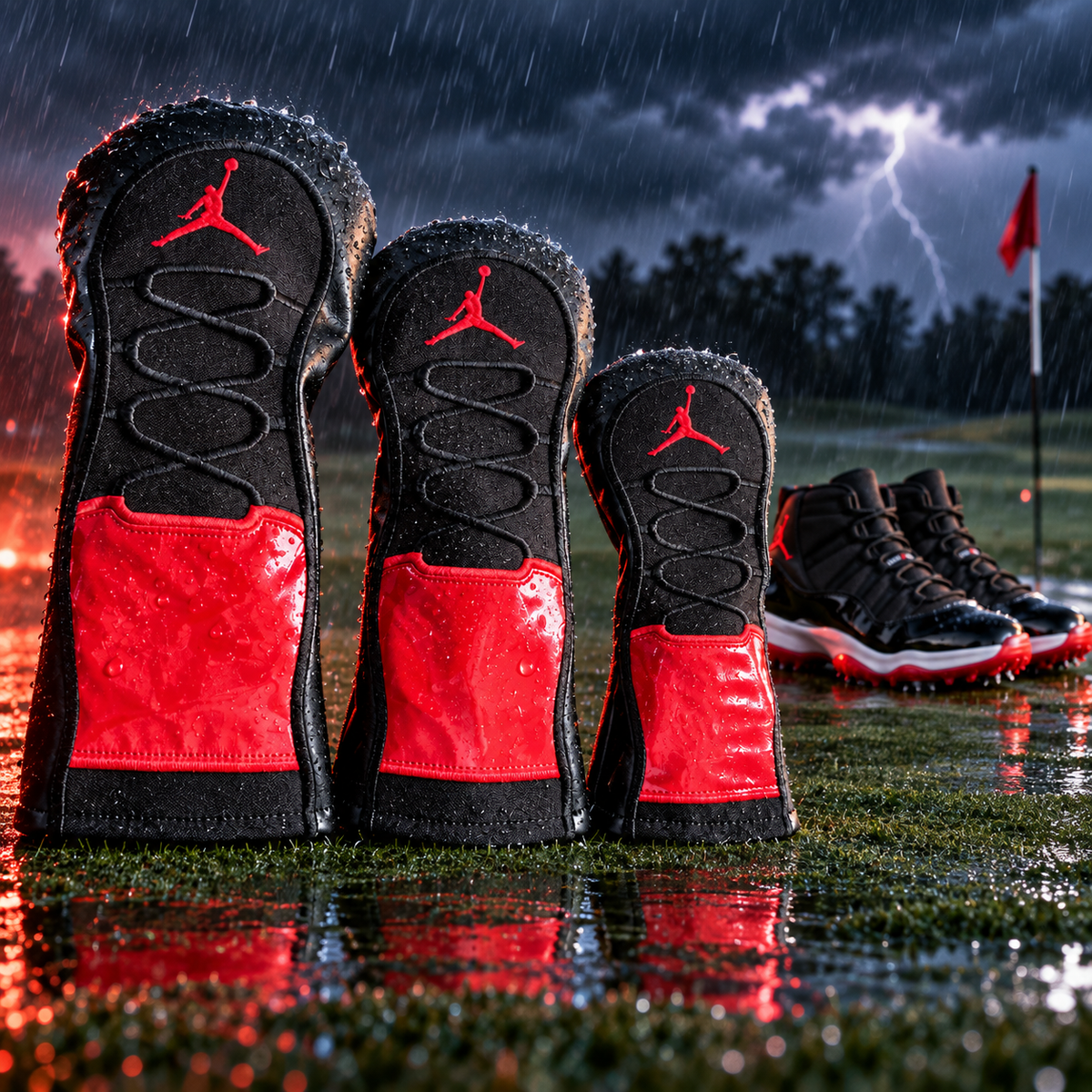 Air Jordan Golf Head Cover Bred 11
