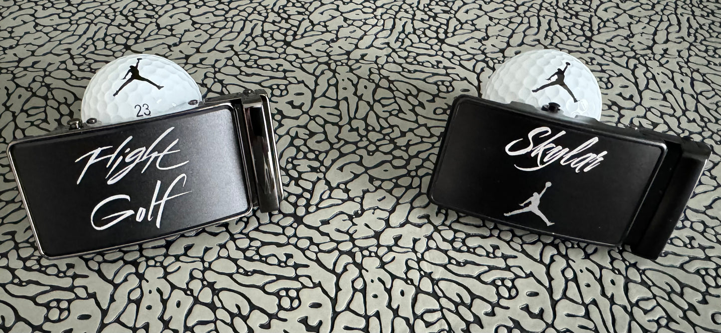 Air Jordan Elephant Print Adjustable belt by Flight Golf