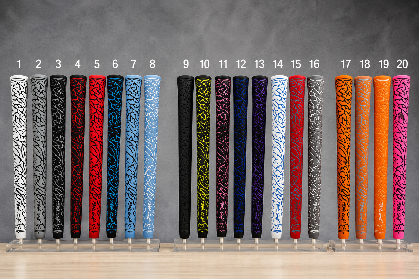 Air Jordan inspired Golf Grips Elephant Print Soft Rubber Tour Velvet MID SIZE by Flight Golf