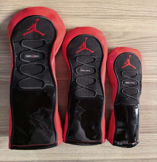 Air Jordan Golf Head Cover Red and Black 11