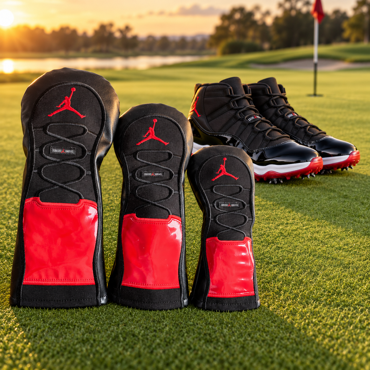 Air Jordan Golf Head Cover Bred 11