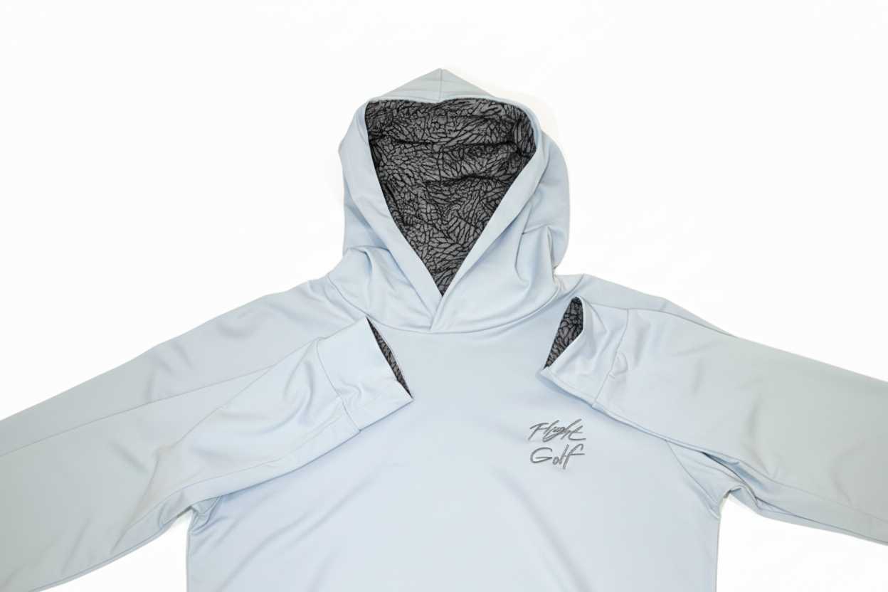 Air Jordan Elephant Print Golf Light Weight Hoodie by Flight Golf Athletic Fit (Athletic Fit)