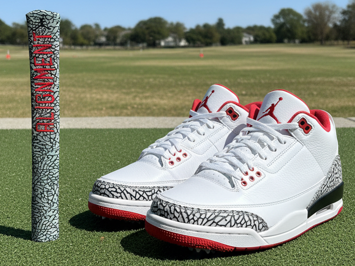 Jordan Elephant print Alignment Stick Golf Cover