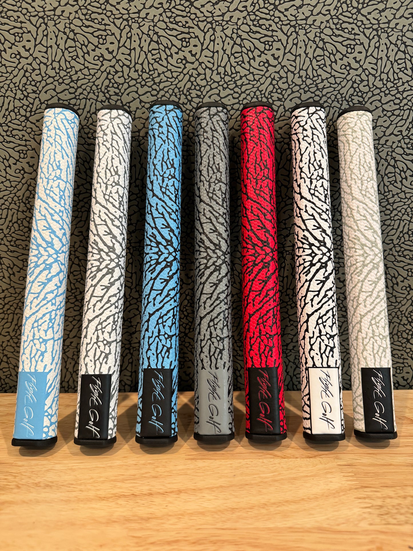 Jordan Elephant Print Putter grip 2.0 Super Stroker by Flight Golf