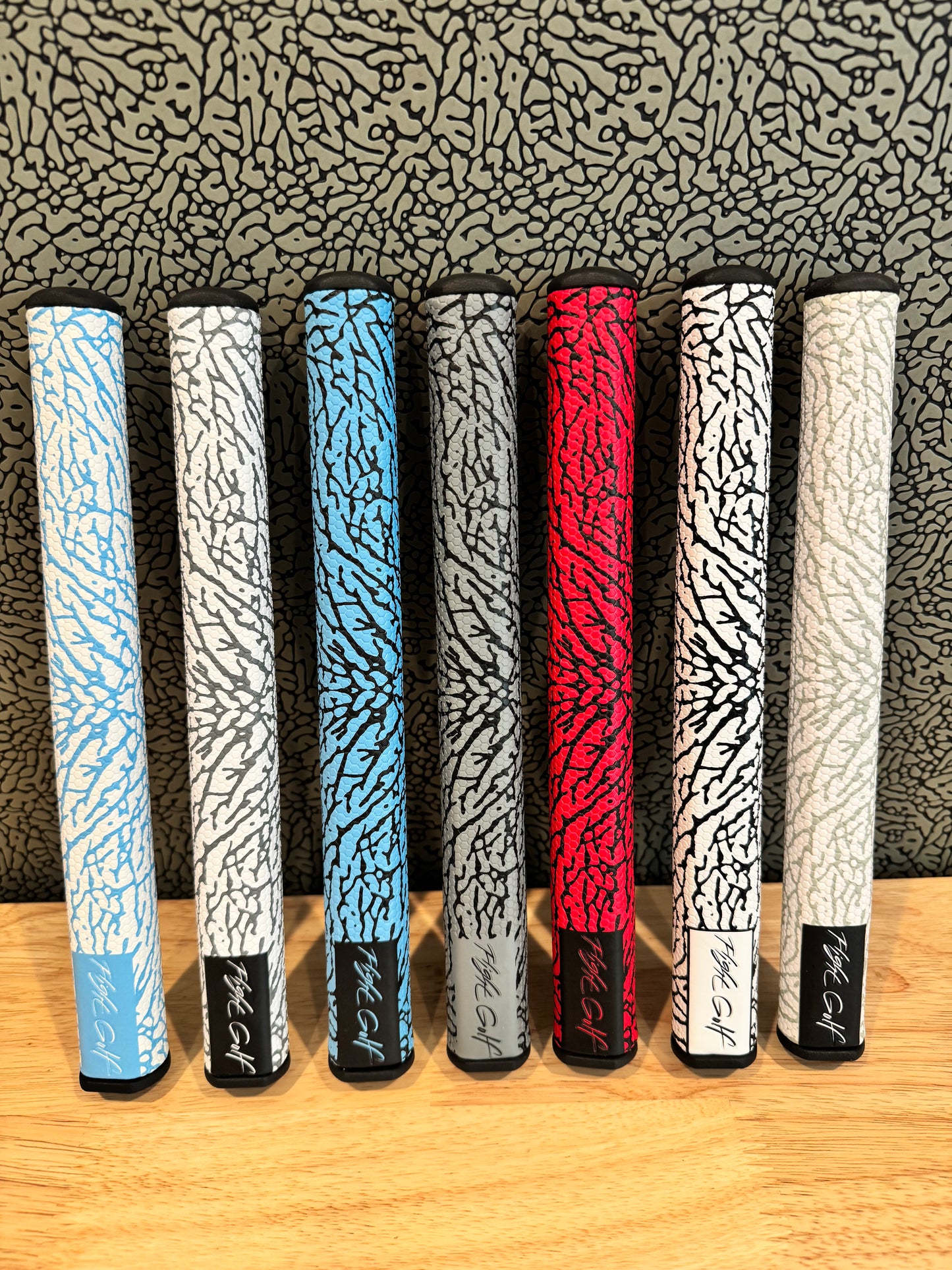 Jordan Elephant Print Putter grip 2.0 Super Stroker by Flight Golf