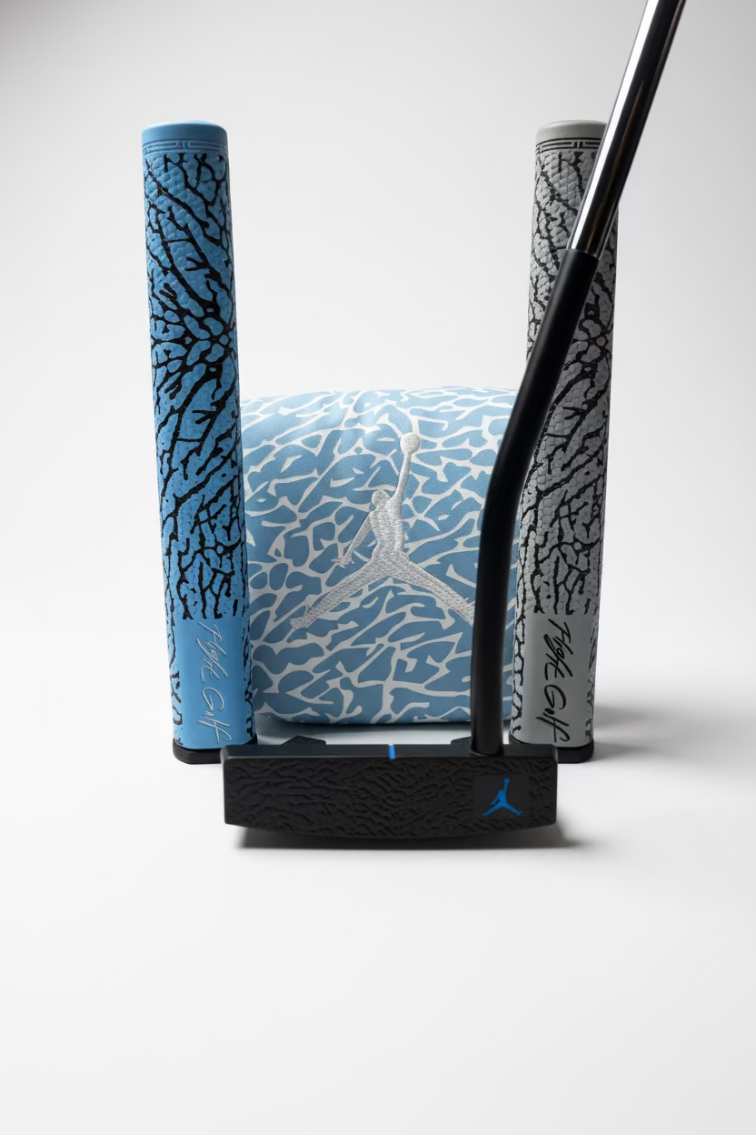 Air Jordan Mallet Putter Elephant Print by Flight Golf (North Caroline Blue)