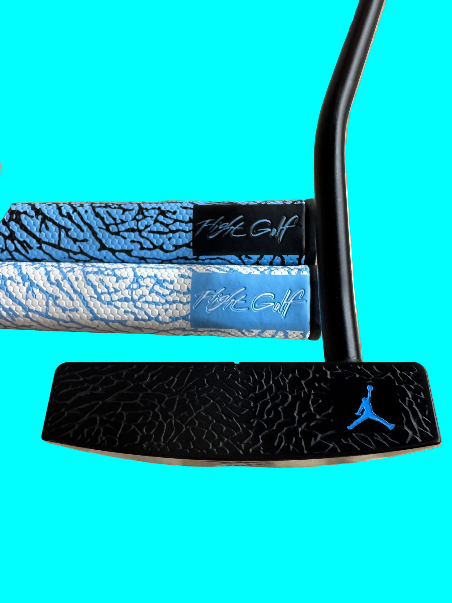 Air Jordan Mallet Putter Elephant Print by Flight Golf (North Caroline Blue)