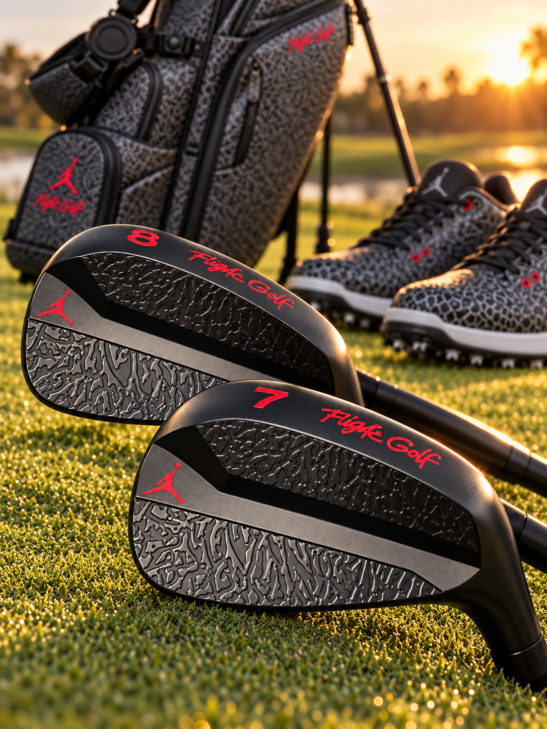 Air Jordan Irons Forged Textured Elephant print by Flight Golf Set (10) Custom