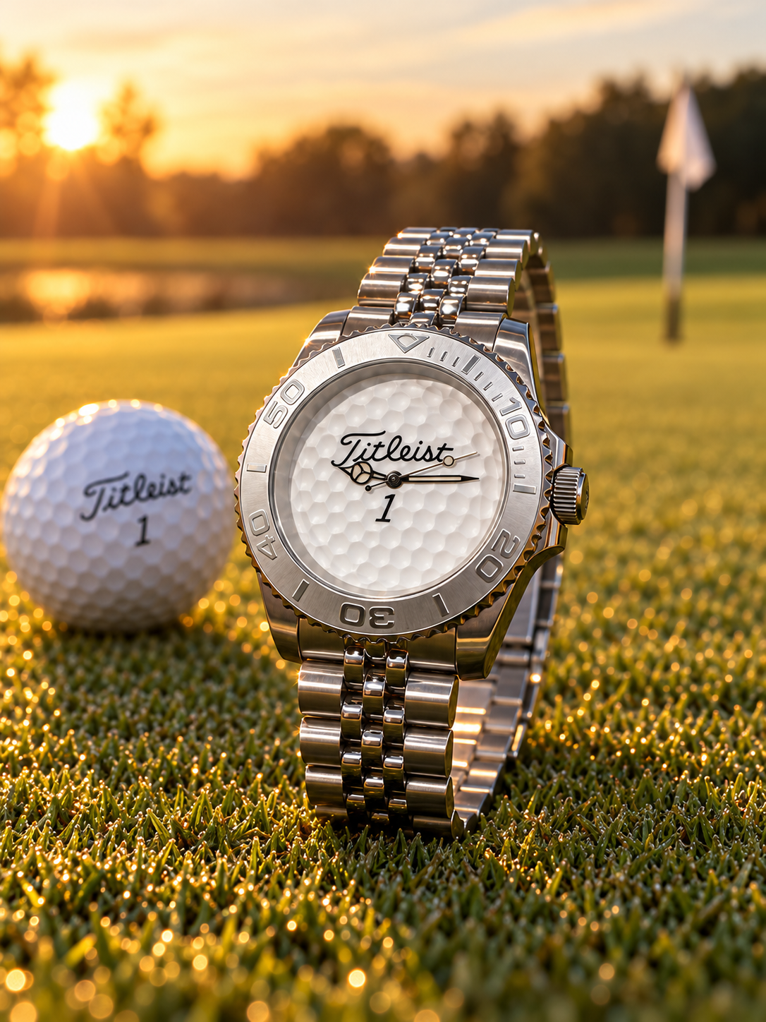 Titleist Golf Ball Watch (Rolex style) Jubilee