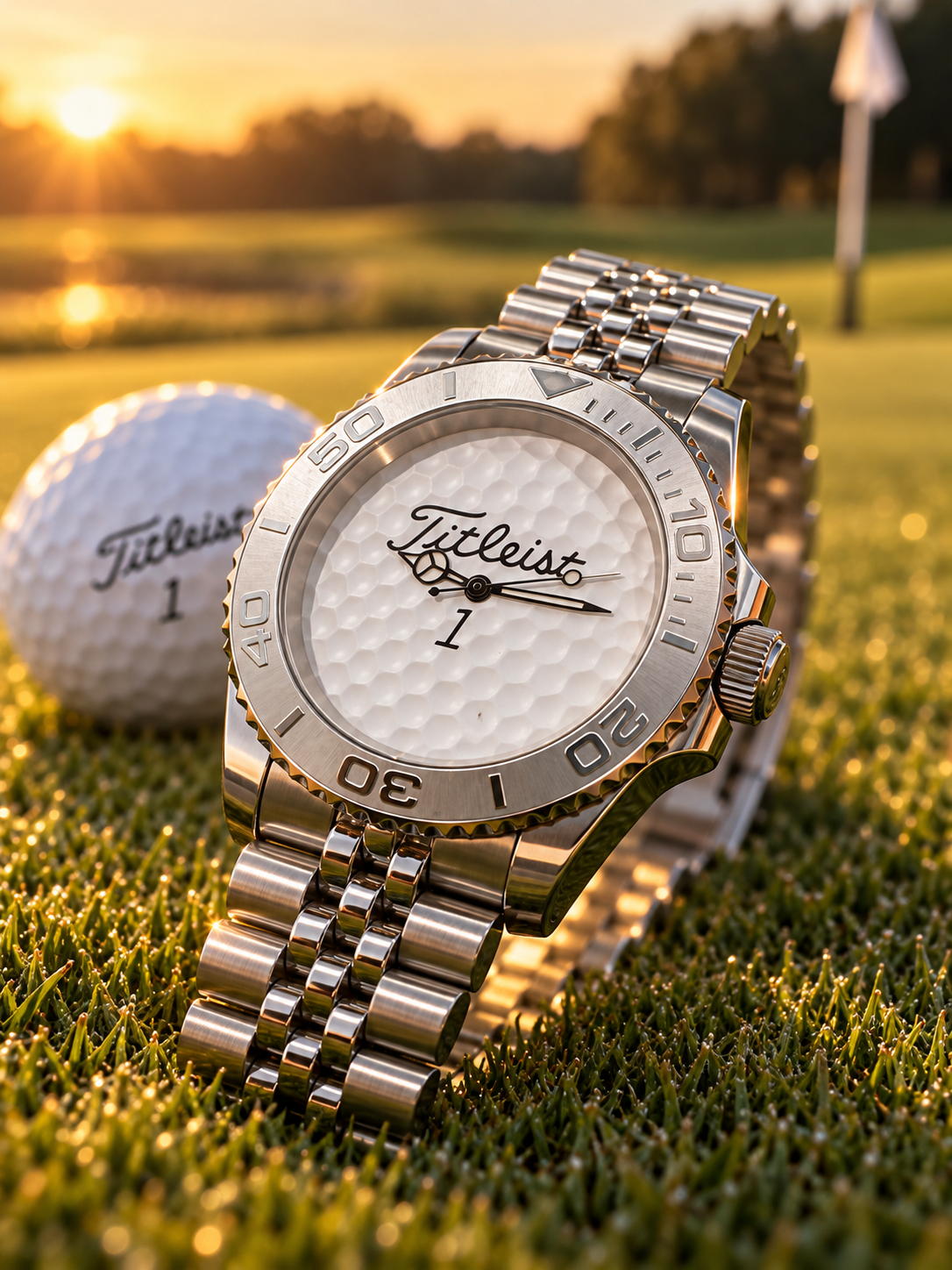 Titleist Golf Ball Watch (Rolex style) Jubilee