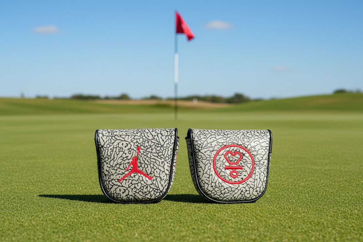 Lab DF3 Putter Cover Jordan Elephant Print Handmade