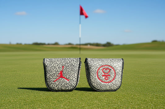 Lab DF3 Putter Cover Jordan Elephant Print Handmade