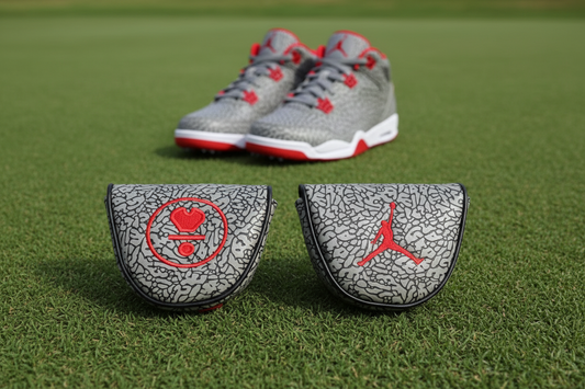 Lab OZ.1 Putter Cover Jordan Elephant Print Handmade Center Shaft