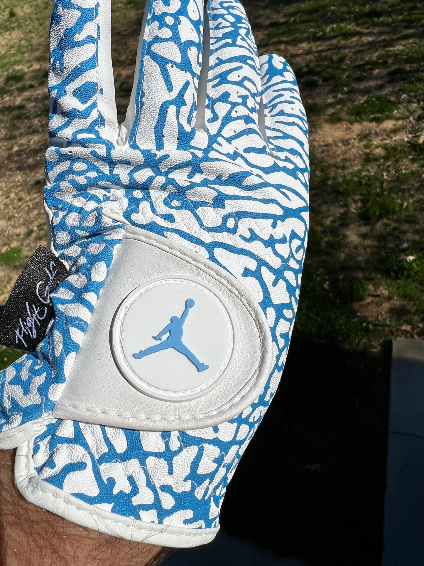 Jordan Golf Glove North Carolina Elephant print Left Hand Only
