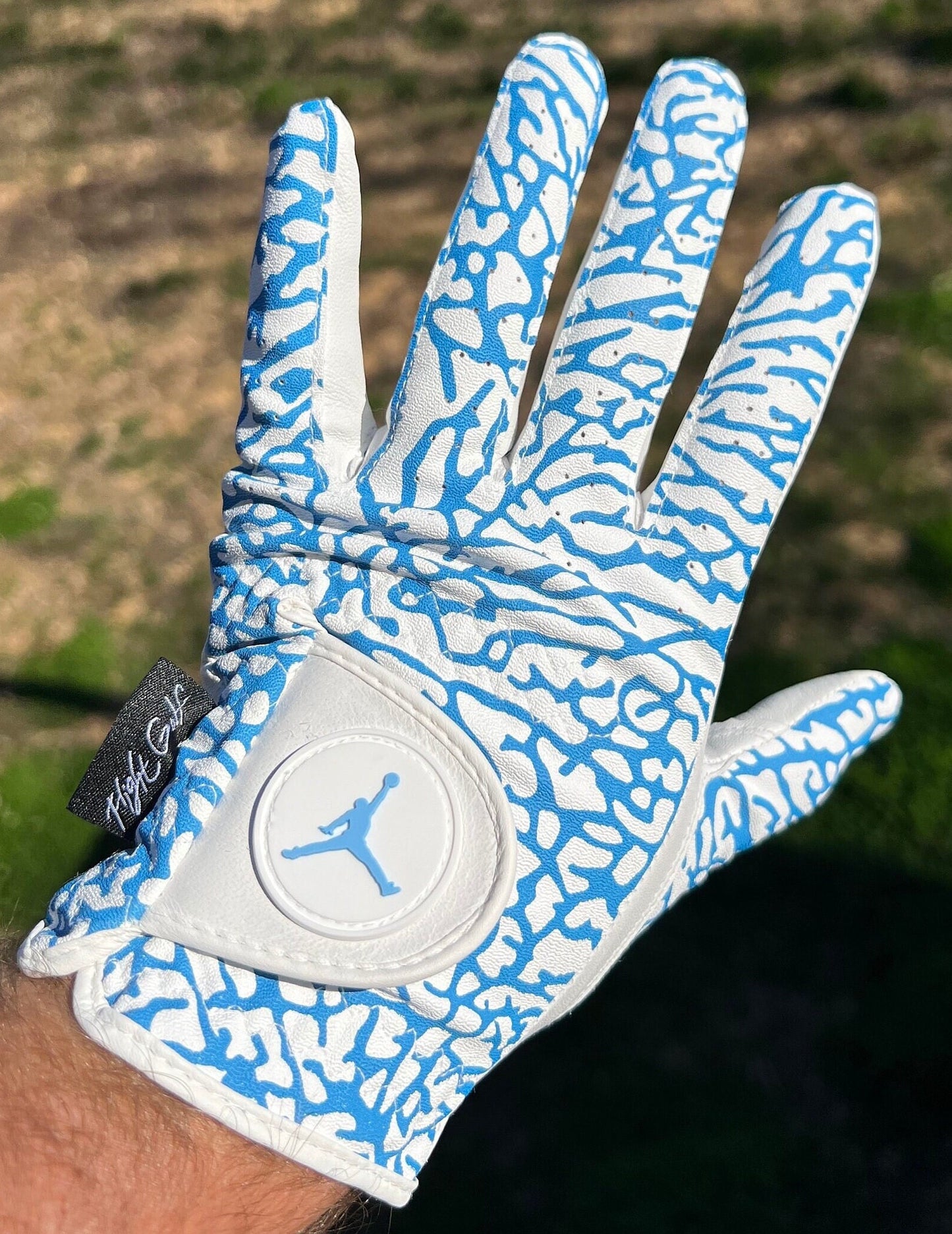 Jordan Golf Glove North Carolina Elephant print Left Hand Only